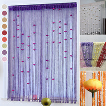 Load image into Gallery viewer, Rose Thread Door Curtain