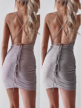 Load image into Gallery viewer, Women\&#39;s Sexy Sleeveless Nightclub Party Bodycon Dresses