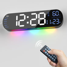 Load image into Gallery viewer, Saker Multi Functional LED Display Clock