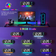 Load image into Gallery viewer, Saker Multi Functional LED Display Clock