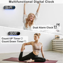 Load image into Gallery viewer, Saker Multi Functional LED Display Clock