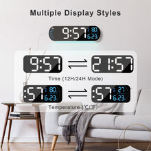Load image into Gallery viewer, Saker Multi Functional LED Display Clock