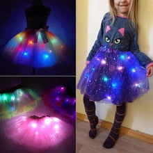 Load image into Gallery viewer, Magical &amp; Luminous LED Tutu Skirt