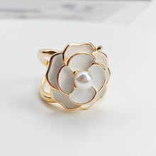 Load image into Gallery viewer, Delicate Camellia Scarf Buckle