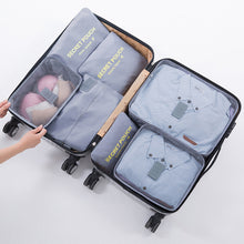 Load image into Gallery viewer, Set of 7 Travel Storage Bags