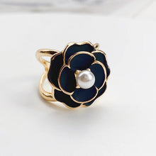 Load image into Gallery viewer, Delicate Camellia Scarf Buckle